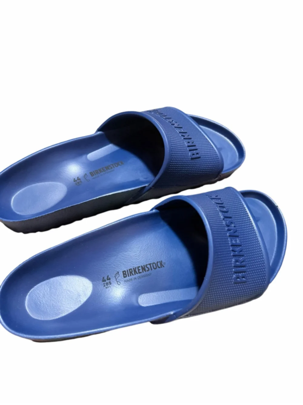 Men's Birkenstock Barbados EVA Sandals Blue Size 11